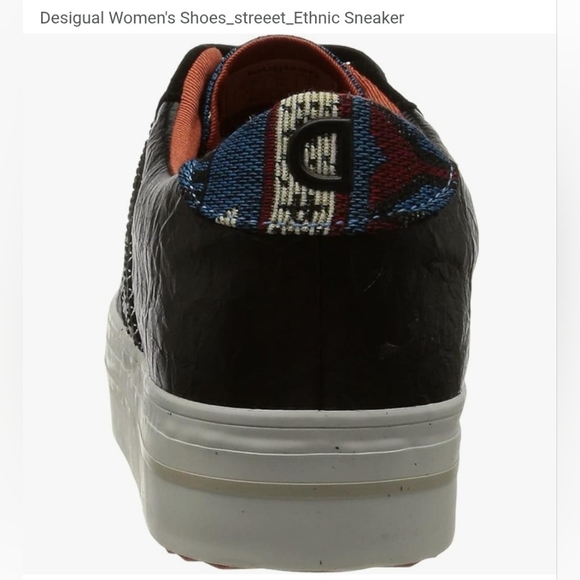 Desigual Vibrant Multicolor Sneakers - Picture 7 of 11